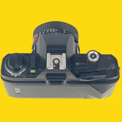 Minolta X-370s 35mm SLR Film Camera w/ Prime Lens