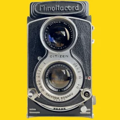 Minoltacord With 75mm F3.5 Lens. TLR 6X6 Medium format Film Camera.