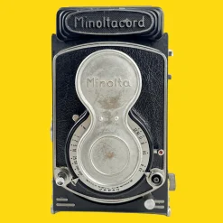 Minoltacord With 75mm F3.5 Lens. TLR 6X6 Medium format Film Camera.