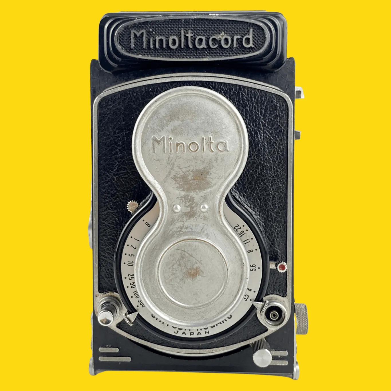 Minoltacord With 75mm F3.5 Lens. TLR 6X6 Medium format Film Camera.