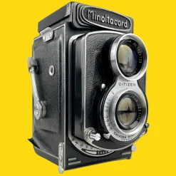 Minoltacord With 75mm F3.5 Lens. TLR 6X6 Medium format Film Camera.