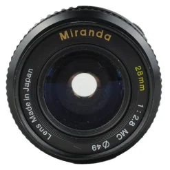 Miranda 28mm f2.8 Prime Lens