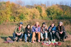 35mm Film Camera Bundle Reusable - Black Vibe And Lomography Four Lens Camera