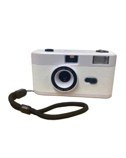 35MM REUSABLE FILM CAMERA WITH FLASH - WHITE