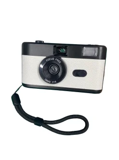 35MM REUSABLE FILM CAMERA WITH FLASH - BLACK & WHITE