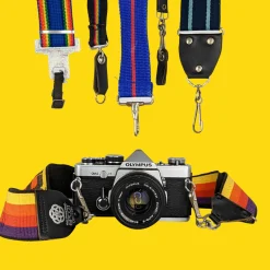 Mystery Unbranded Loud and Bold Vintage Camera Strap