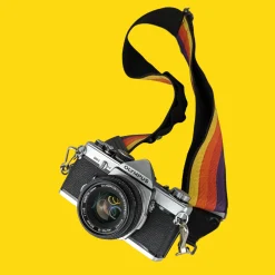 Mystery Unbranded Loud and Bold Vintage Camera Strap