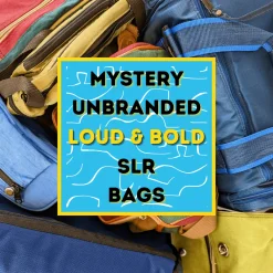 Mystery Unbranded Loud and Bold SLR Vintage Camera Bag