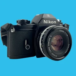 Nikon EM 35mm SLR Film Camera With Nikon series E 50mm F1.8 Lens