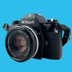 Nikon EM 35mm SLR Film Camera With Nikon series E 50mm F1.8 Lens