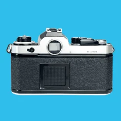 Nikon FE (Silver) 35mm SLR Film Camera With Nikkor 50mm F1.8 Lens