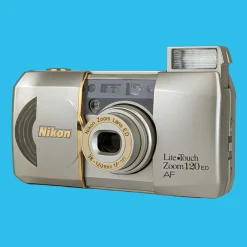 Nikon Lite Touch Zoom 120ED 35mm Film Camera Point and Shoot