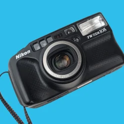 Nikon TW Zoom 105 35mm Film Camera Point and Shoot