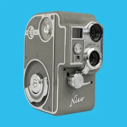 Nizo Exposomat 8 Vintage 8mm Movie Cine Camera With Original Case