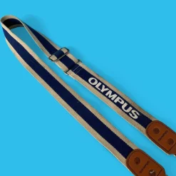 Olympus Blue & Beige SLR Camera Strap