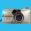 Olympus Mju ii Zoom 80 Silver 35mm Film Camera Point and Shoot