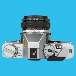 Olympus OM 30 35mm SLR Film Camera with Original Olympus 50mm Prime Lens