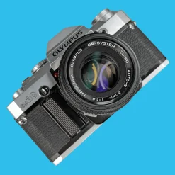 Olympus OM 30 35mm SLR Film Camera with Original Olympus 50mm Prime Lens