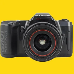 Olympus OM101 Automatic SLR 35mm Film Camera w/ Power Focus Lens