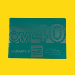 Olympus OM40 Original Instructions