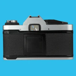 Olympus OM20 Vintage SLR 35mm Film Camera with f/1.8 50mm Prime Lens