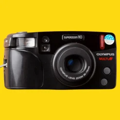 Olympus Superzoom 110 35mm Film Camera Point and Shoot