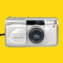 Olympus Superzoom 76G AF Point and Shoot 35mm Film Camera