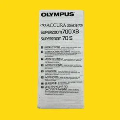 Olympus SUPERZOOM 700XB Original Instructions