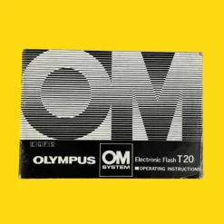 Olympus T20 Electronic Flash Original Instructions