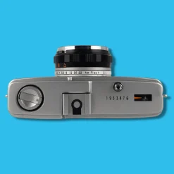 Olympus Trip 35 Black Crocodile Leather Point and Shoot 35mm Film Camera