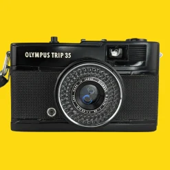 Olympus Trip 35 Black Point and Shoot 35mm Film Camera