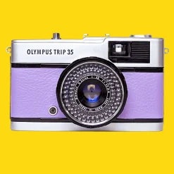 Olympus Trip 35 Lilac Point and Shoot 35mm Film Camera