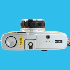 Olympus Trip 35 Yellow Leather Point and Shoot 35mm Film Camera