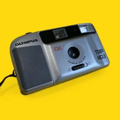 Olympus Trip MD3 Silver 35mm Film Camera Point and Shoot