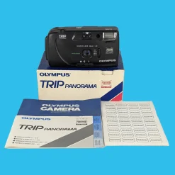 Olympus Trip Panorama 35mm Film Camera Point and Shoot