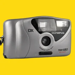 Olympus Trip XB3 Silver 35mm Film Camera Point and Shoot
