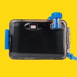 Orange Underwater Focus Free 35mm Film Camera