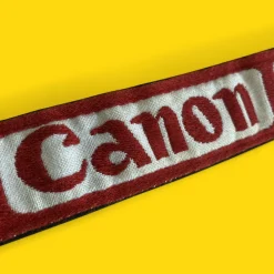 Original Canon Red SLR Camera Strap