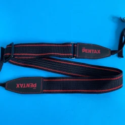 Original Pentax Black & Red SLR Camera Strap
