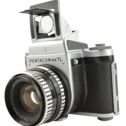 Pentacon Six TL Medium Format Camera with 80mm f2.8 Prime Lens