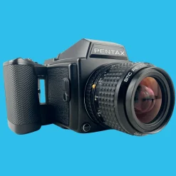 Pentax 645 With 55mm F2.8 Lens. 6X4.5 Medium Format Film Camera.