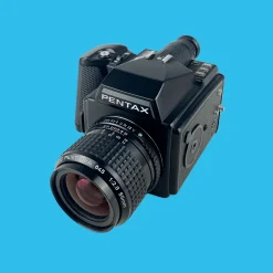 Pentax 645 With 55mm F2.8 Lens. 6X4.5 Medium Format Film Camera.
