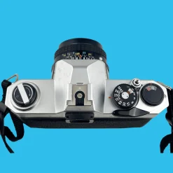 Pentax K1000 Vintage SLR 35mm Film Camera with Pentax f/2 50mm Prime Lens