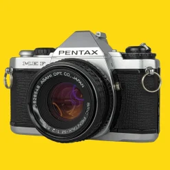 Pentax ME F Vintage SLR 35mm Film Camera with f/1.2 50mm Prime Lens