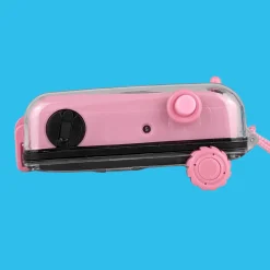 Pink Underwater Focus Free 35mm Point and Shoot Film Camera