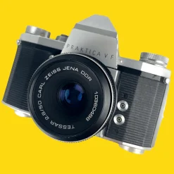 Praktica VF Vintage Metal 35mm SLR Film Camera with Prime Lens