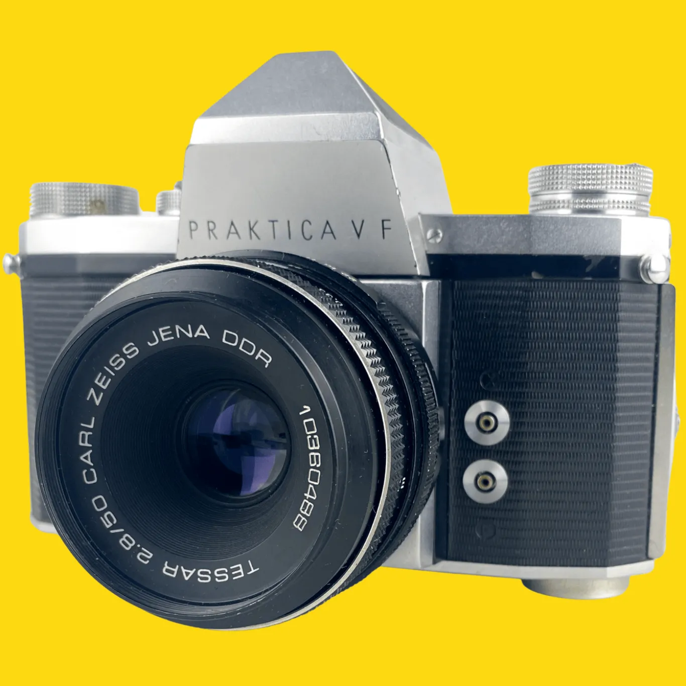 Praktica VF Vintage Metal 35mm SLR Film Camera with Prime Lens