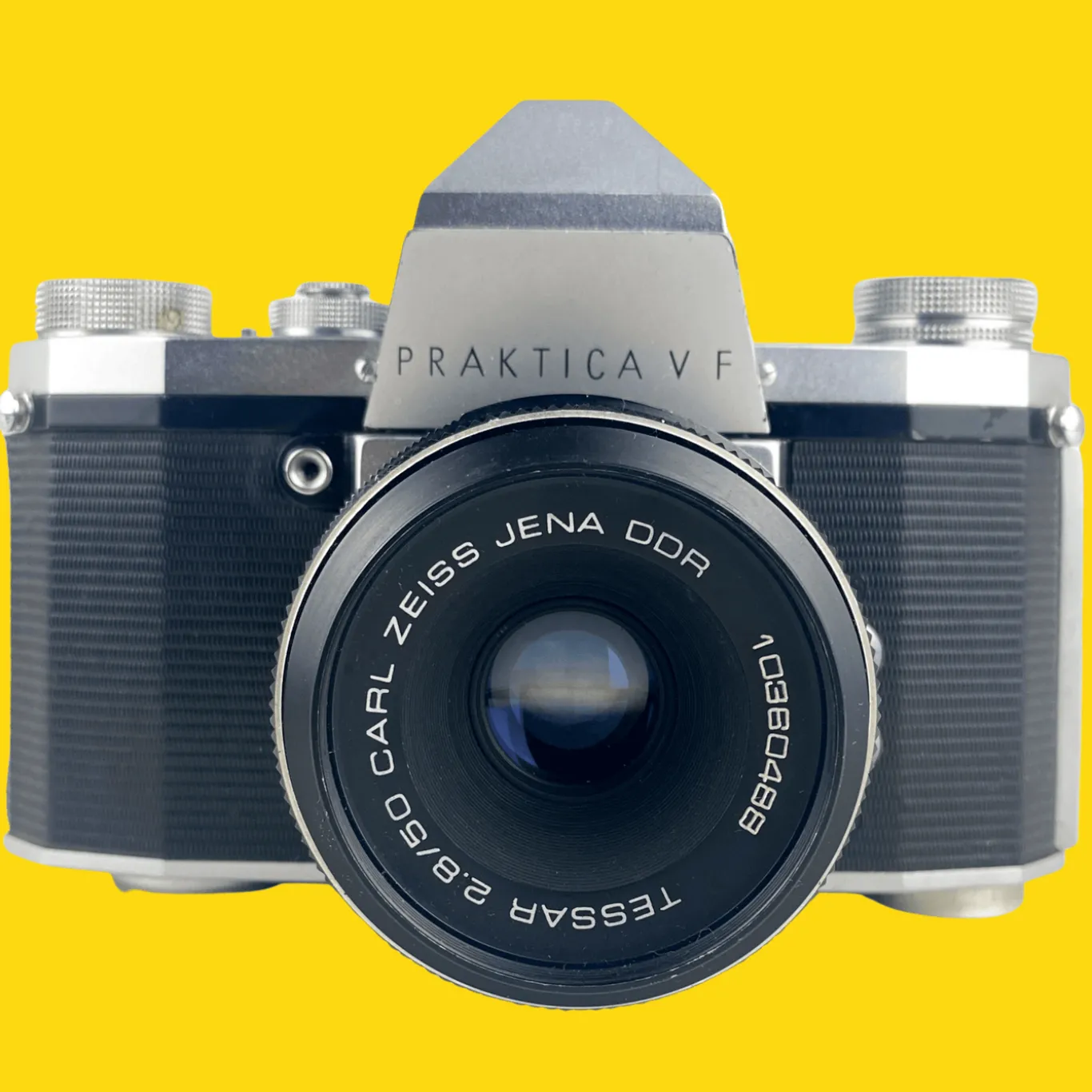 Praktica VF Vintage Metal 35mm SLR Film Camera with Prime Lens