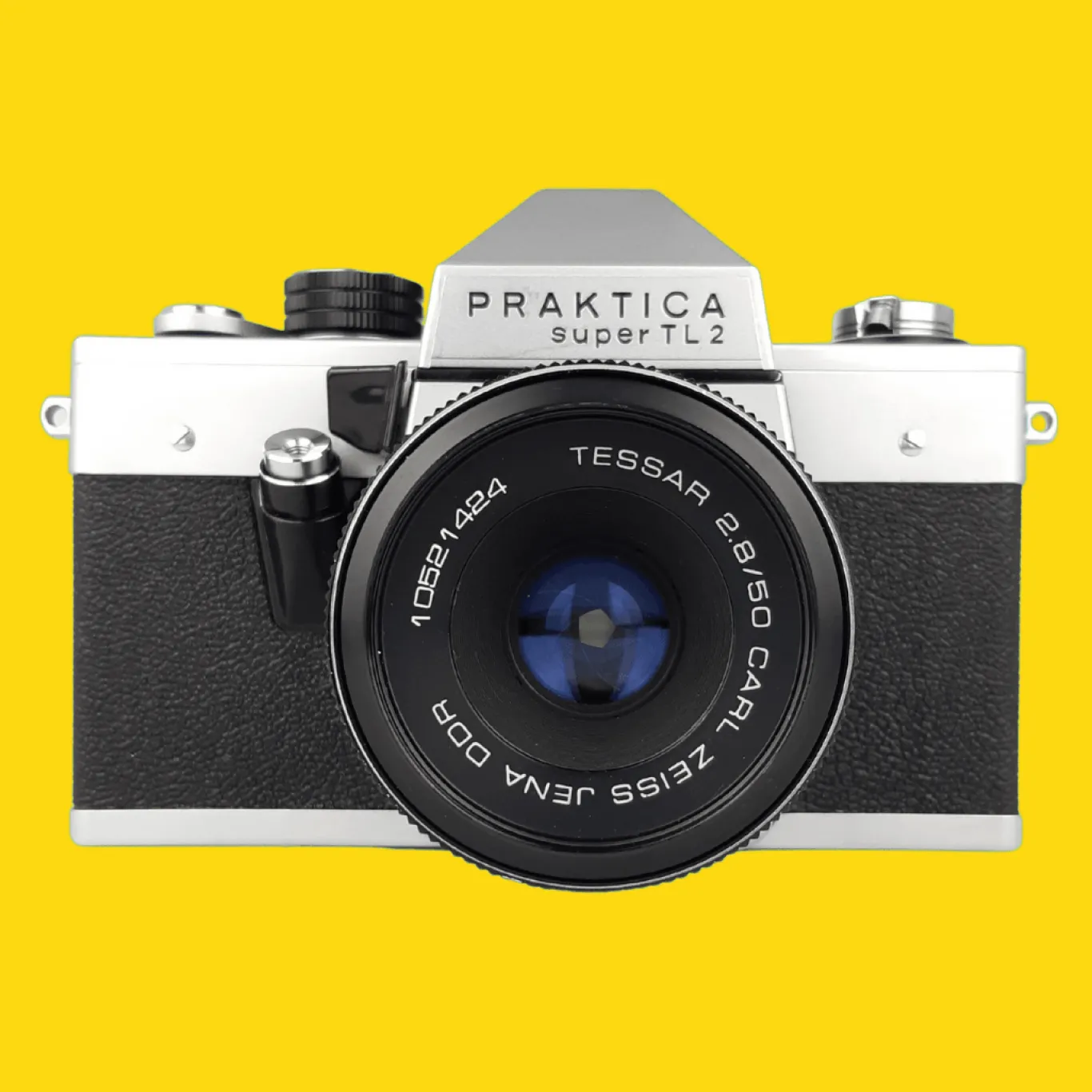 Praktica Vintage Metal 35mm SLR Film Camera with Prime Lens