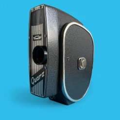 Quarz 8mm Movie Cine Camera with Leather Case